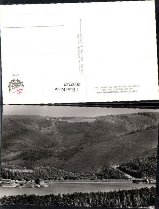 2002247,Rurtalsperre Schwammenauel b. Heimbach i. d. Eifel
