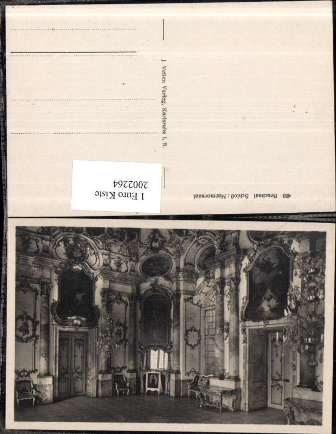 2002264,Bruchsal Schloss Marmorsaal Innenansicht