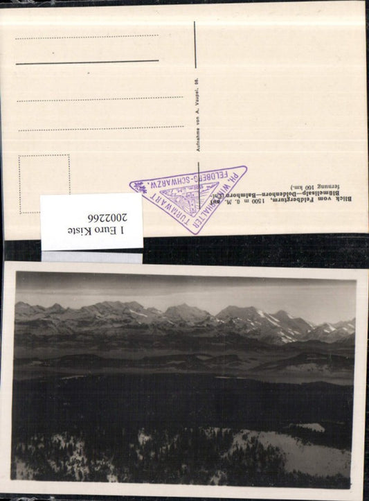 2002266,Blick v. Feldbergturm auf Blümelisalp Doldenhorn Balmhorn