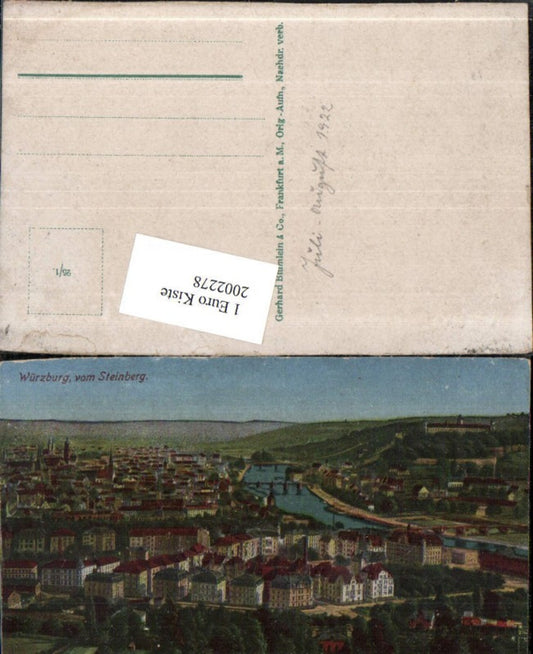 2002278,Würzburg Totale vom Steinberg