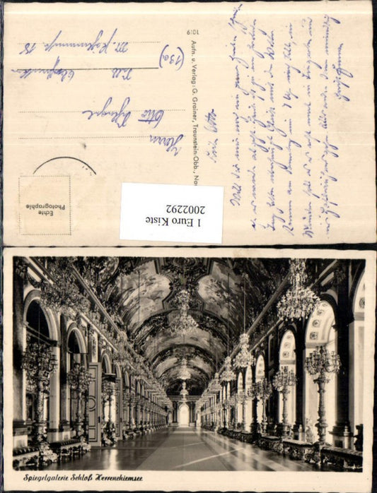 2002292,Spiegelgalerie Schloss Herrenchiemsee Innenansicht