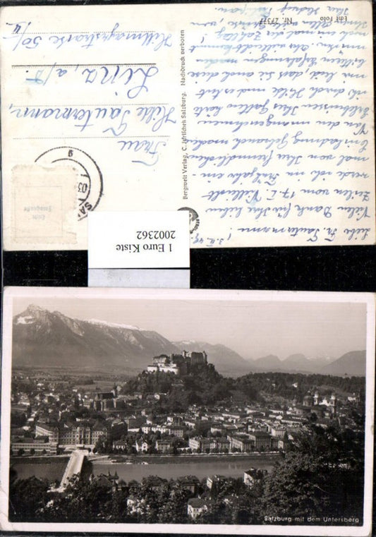 2002362,Salzburg Totale m. d. Untersberg