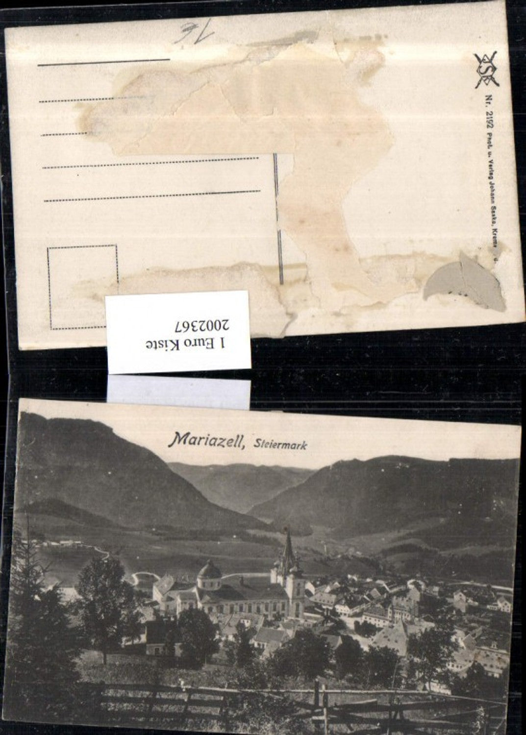 2002367,Mariazell Teilansicht