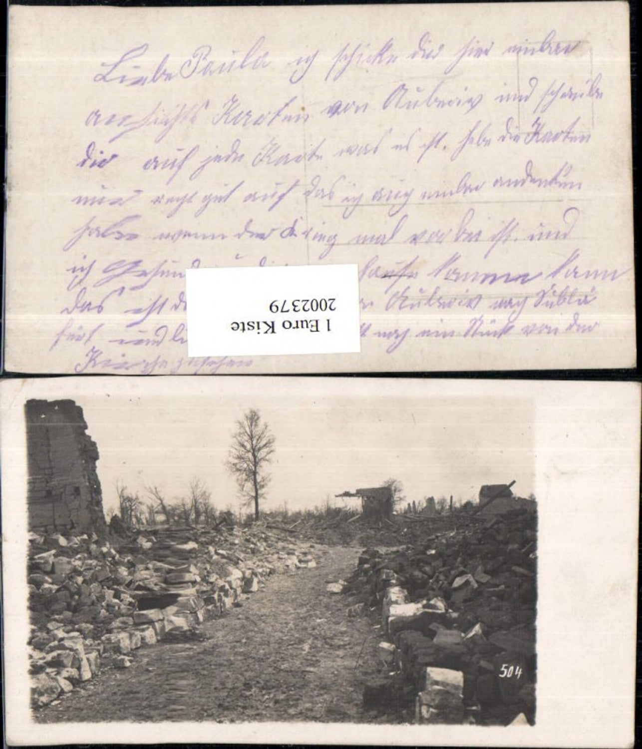 2002379,Foto zertrümmerte Häuser Ruine Steinbrocken