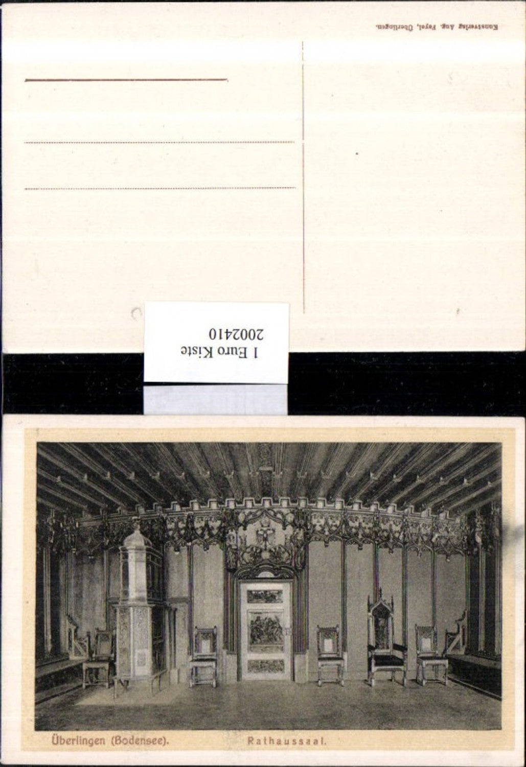 2002410,Überlingen am Bodensee Rathaussaal Innenansicht