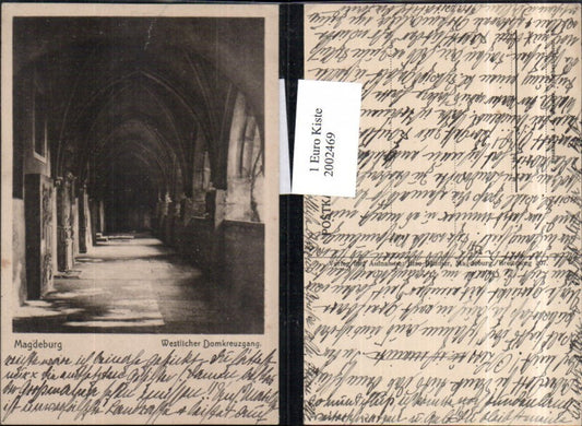 2002469,Magdeburg Westlicher Domkreuzgang Kreuzgang