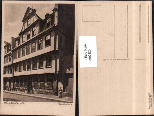 2002480,Frankfurt am Main Goethehaus Hausansicht