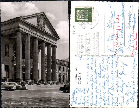 2002616,Wiesbaden Kurhausportal Aquis Mattiacis