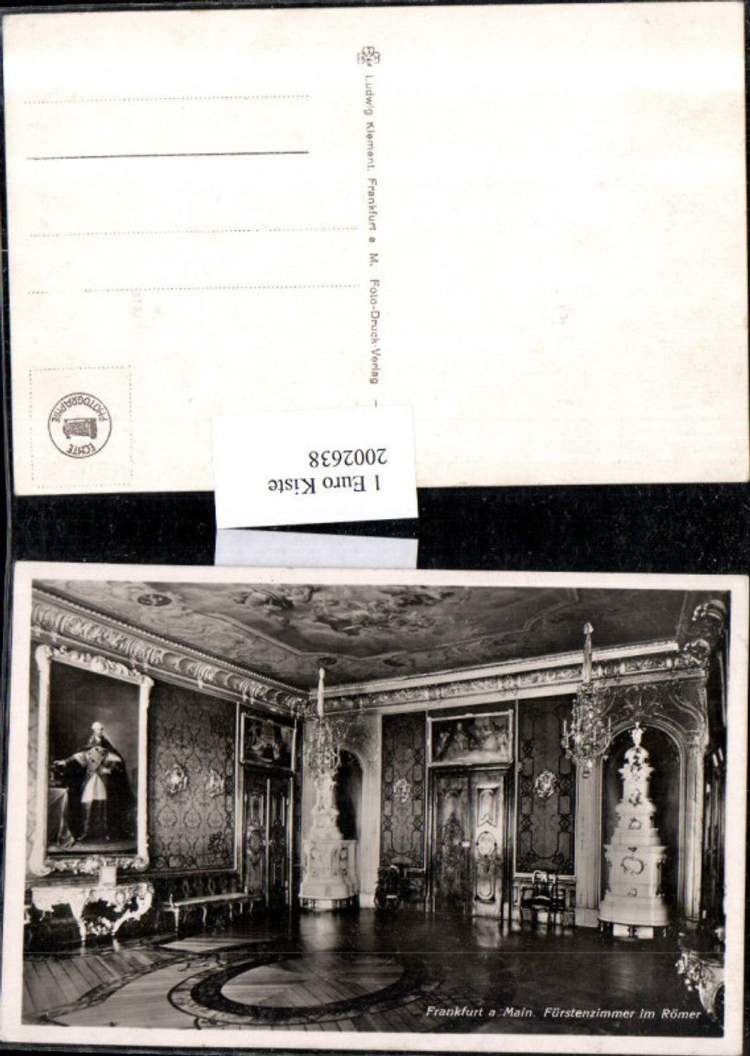 2002638,Frankfurt a. Main Fürstenzimmer im Römer Innenansicht