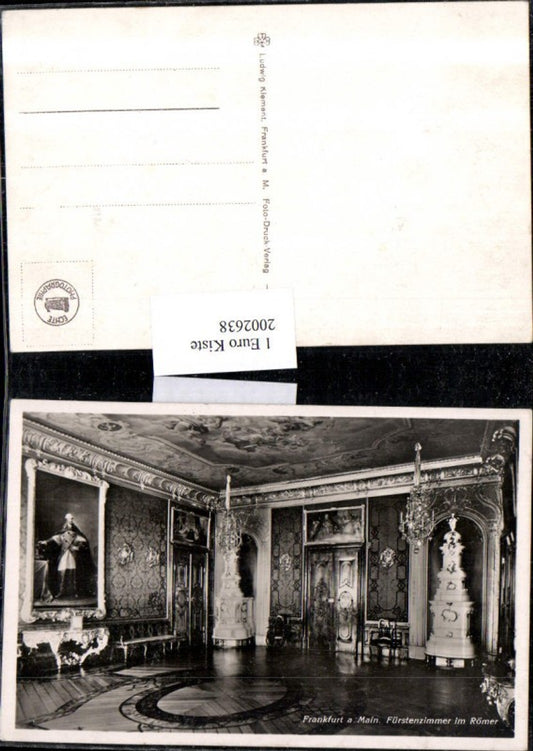 2002638,Frankfurt a. Main Fürstenzimmer im Römer Innenansicht
