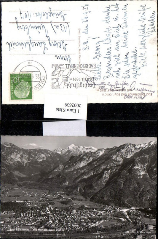 2002639,Bad Reichenhall Totale m. Hohem Göll