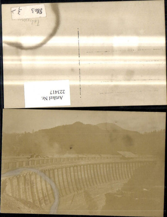 223417,Foto Ak Talsperre Stauwerk Absperrbauwerk