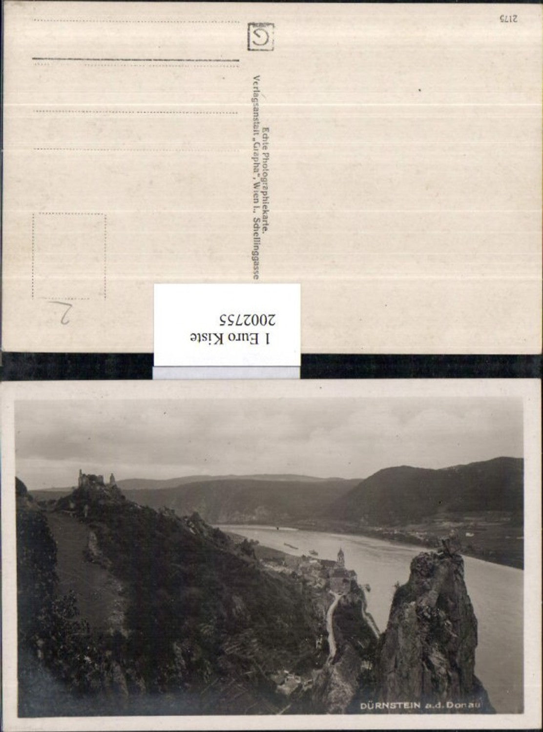 2002755,Dürnstein a. d. Donau m. Ruine