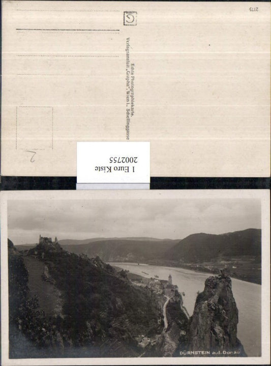 2002755,Dürnstein a. d. Donau m. Ruine