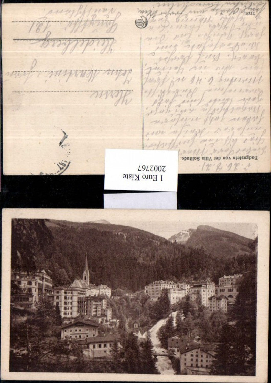 2002767,Bad Gastein Totale v. d. Villa Solitude pub Kilophot 21281