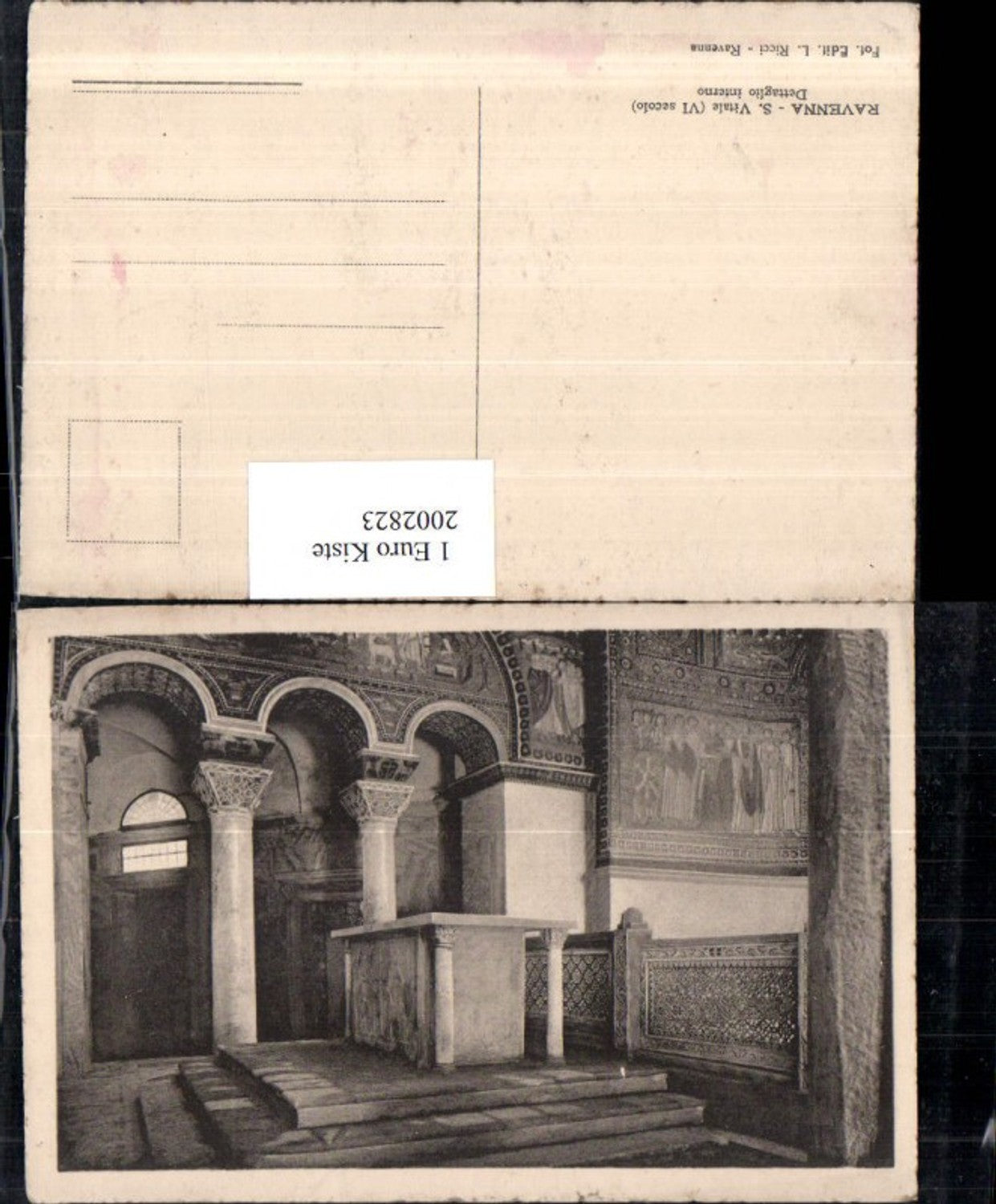 2002823,Ravenna San Vitale Dettaglio interno Innenansicht Kirche