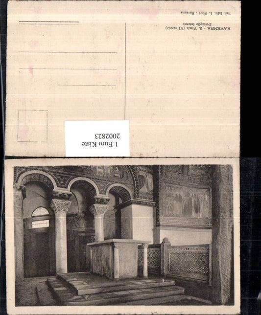2002823,Ravenna San Vitale Dettaglio interno Innenansicht Kirche