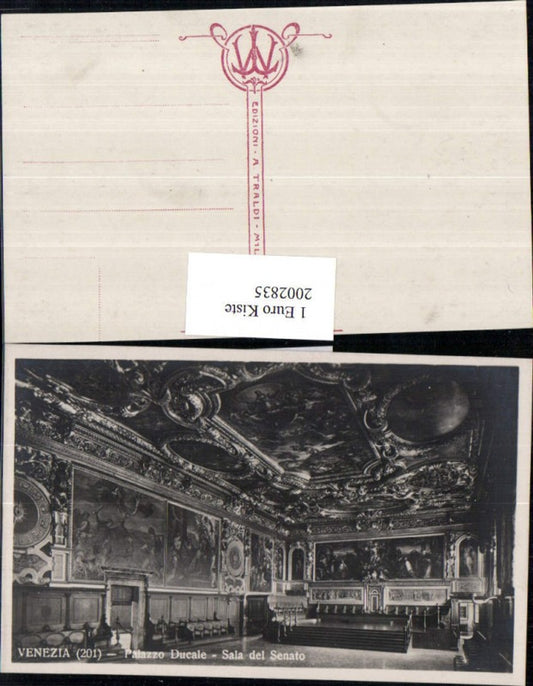 2002835,Venezia Venedig Palazzo Ducale Sala del Senato Dogenpalast Innenansicht