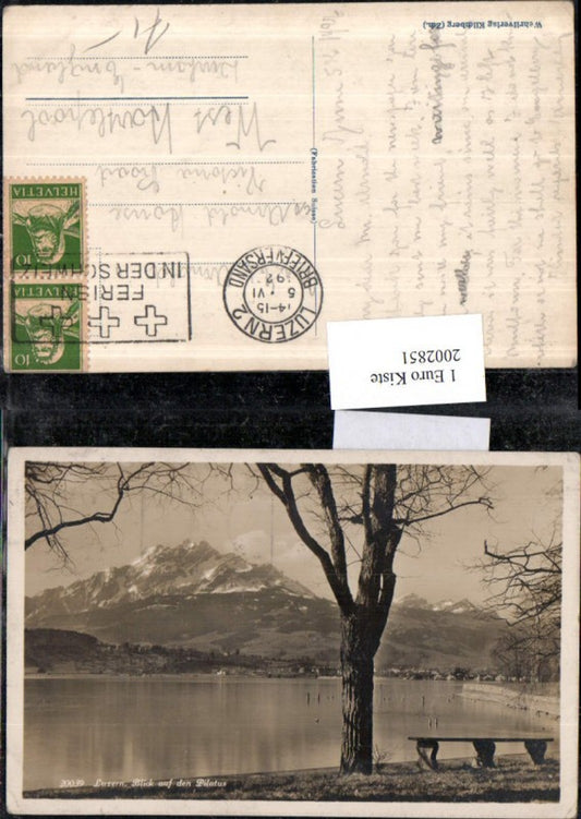 2002851,Luzern Blick auf d. Pilatus Partie