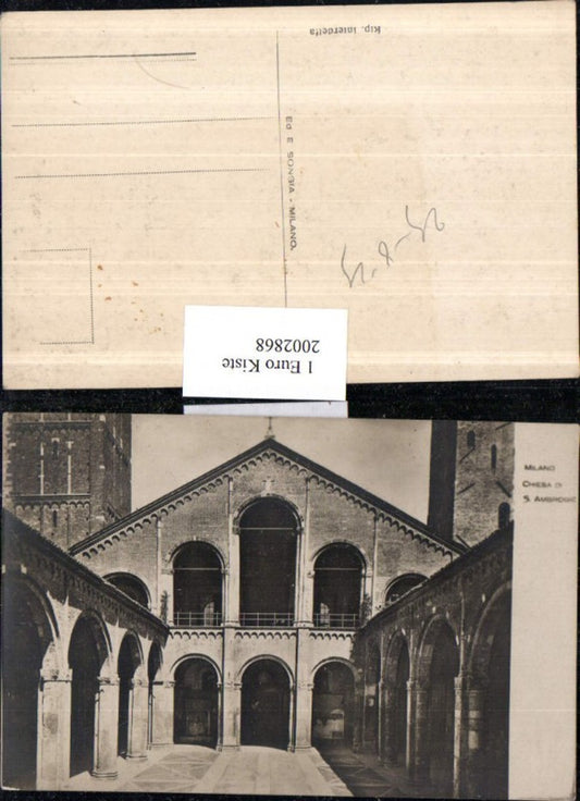 2002868,Milano Chiesa di san Ambrogic Kirche