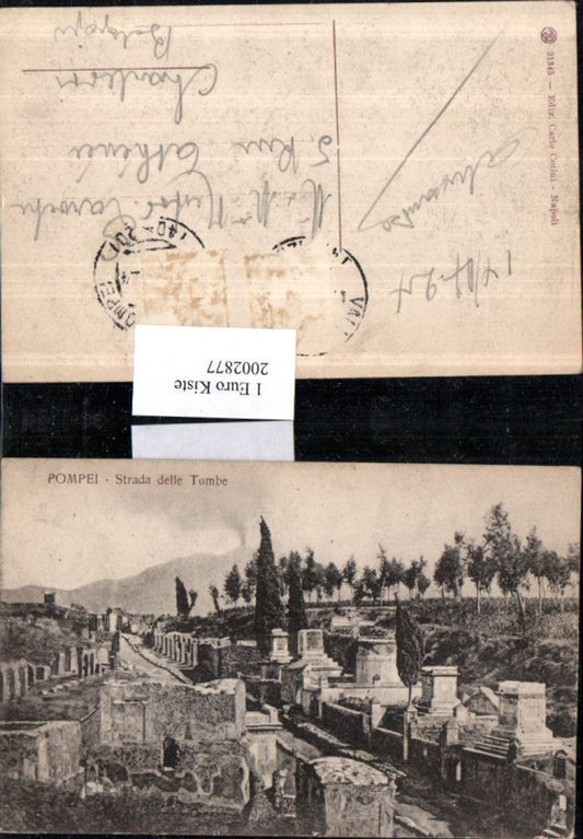 2002877,Pompei Strada delle Tombe Straße