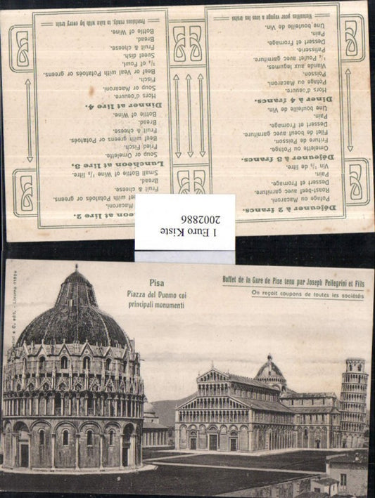 2002886,Pisa Piazza del Duomo coi principali monumenti Schiefer Turm