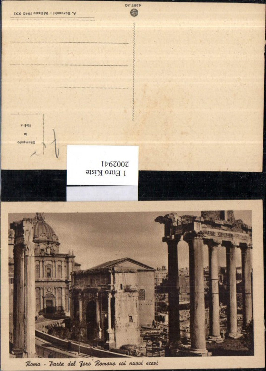 2002941,Roma Rome Parte del Zoro Romano coi nuovi scavi