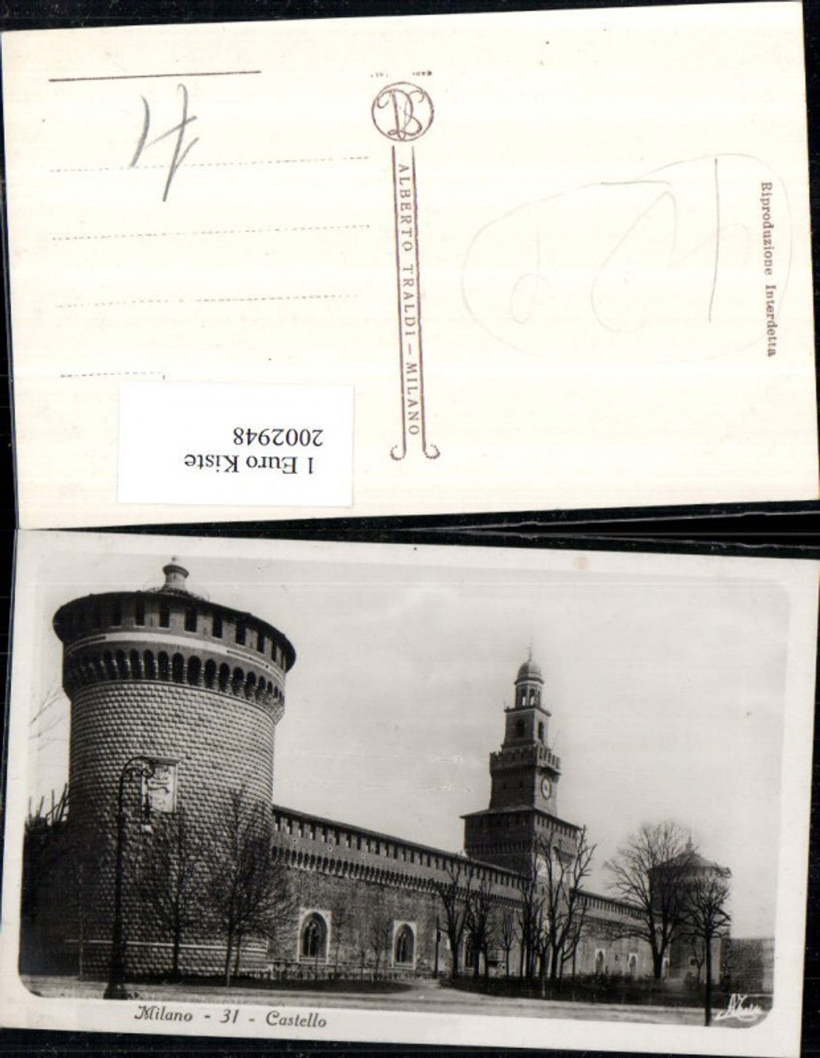 2002948,Milano Il Castello Schloss