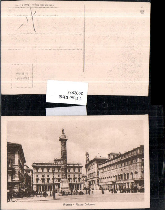 2002975,Roma Rom Piaza Colonna Säule