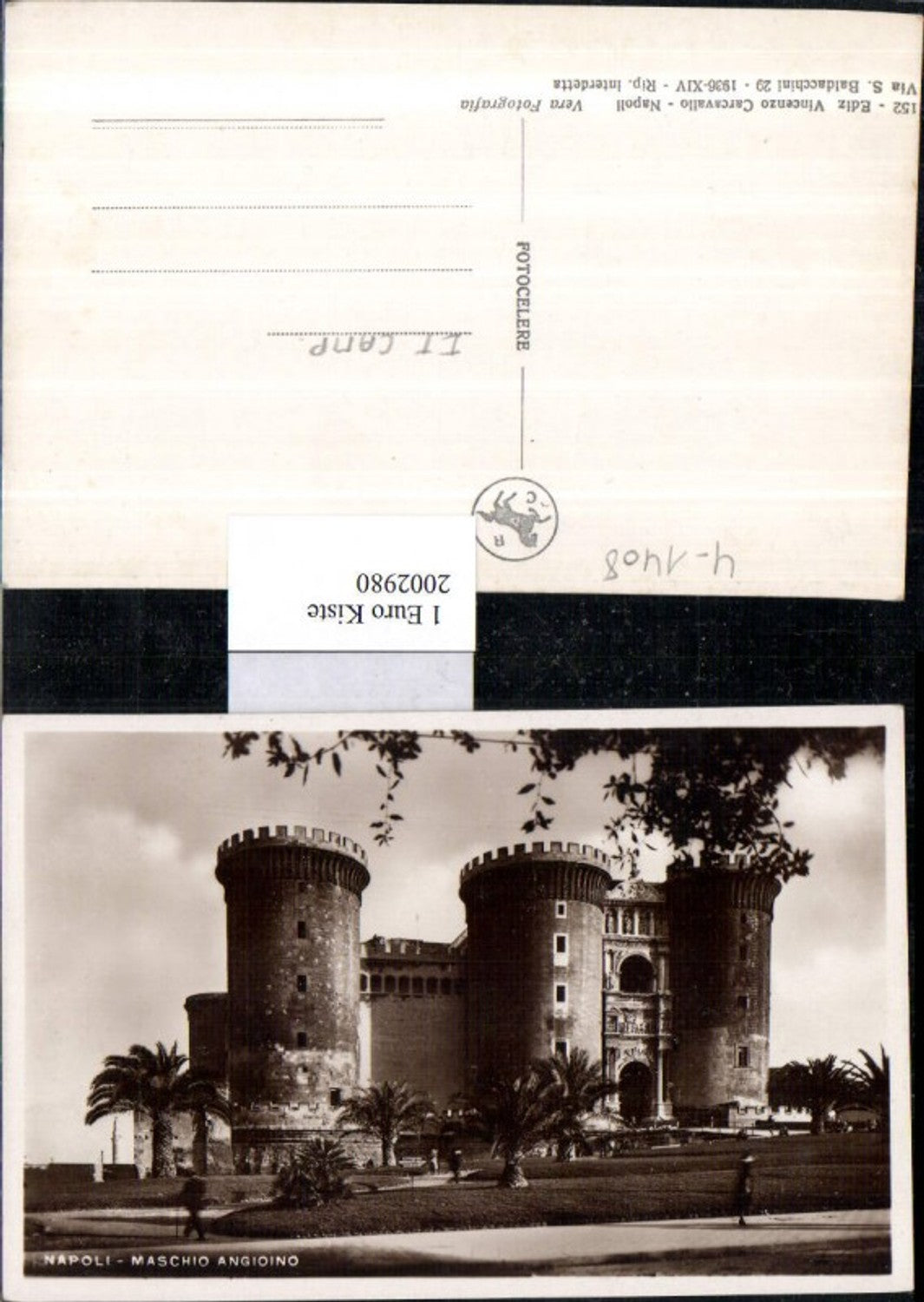 2002980,Napoli Neapel Maschio Angioino Burg
