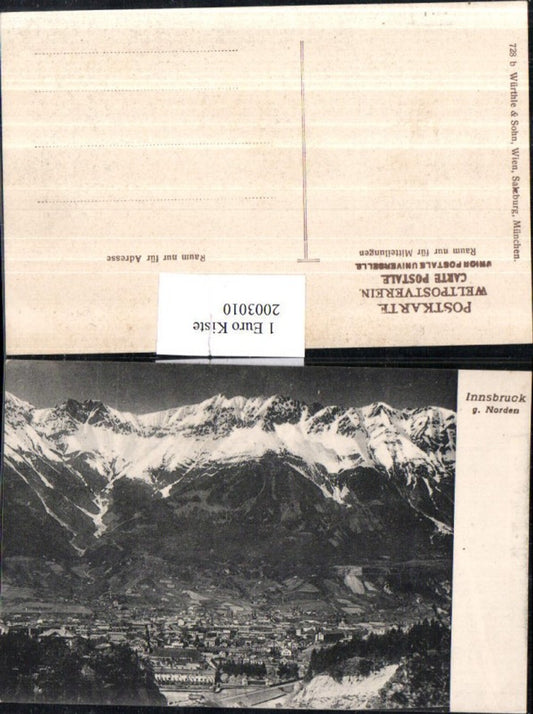 2003010,Innsbruck Totale geg. Norden