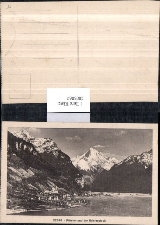 2003062,Flüelen Totale u. d. Bristenstock Kt Uri