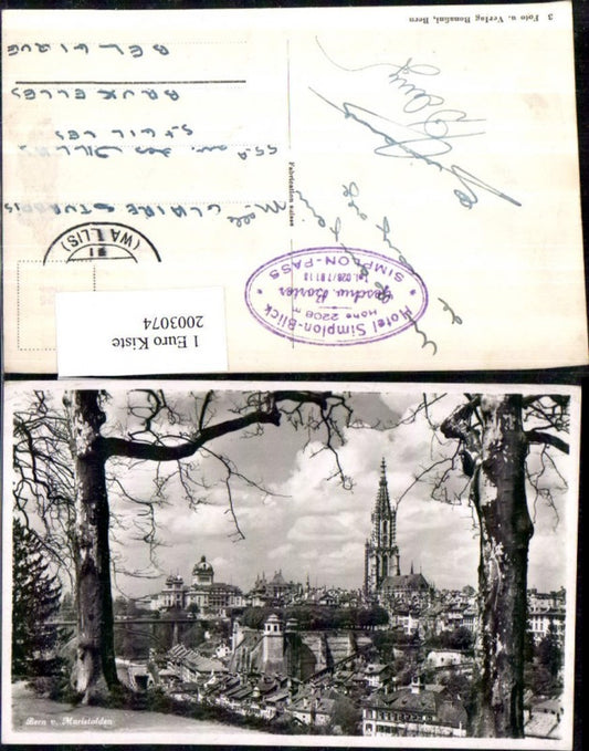 2003074,Bern Teilansicht v. Muristalden