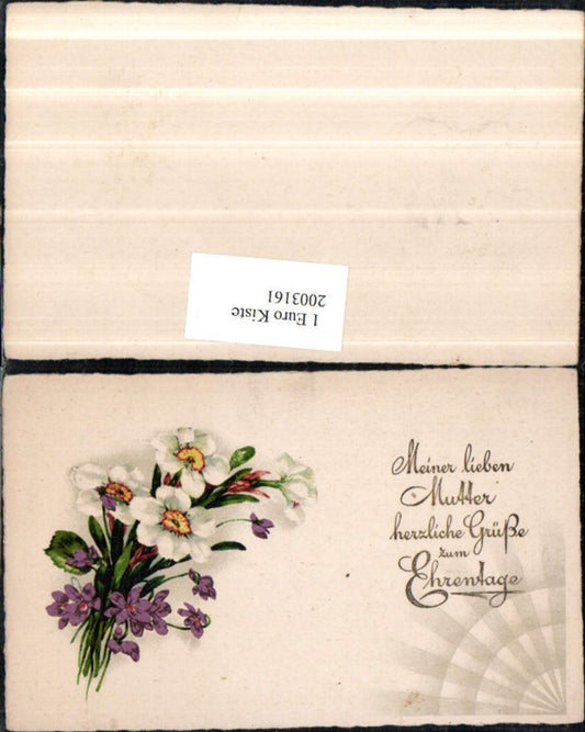 2003161,Muttertag Blumenstrauß Veilchen Blumen