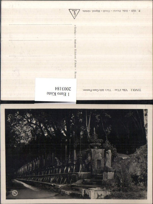 2003184,Tivoli b. Rom Villa d'Este Via'e delle Cento Fontane Springbrunnen Brunnen