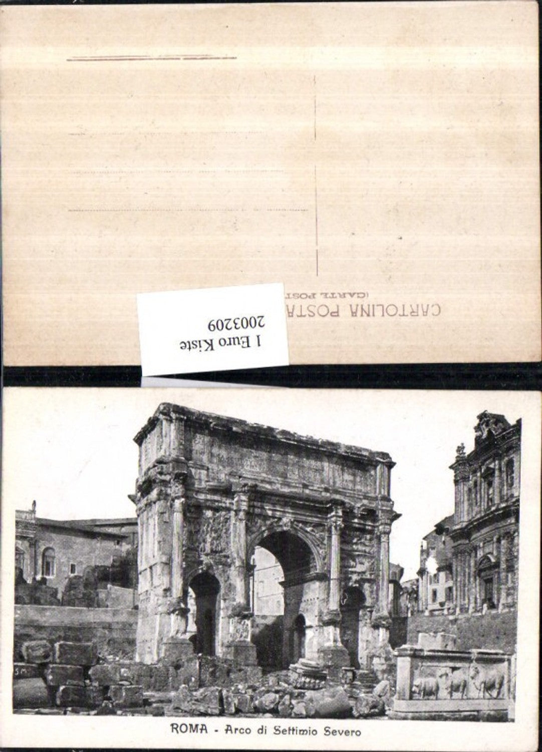 2003209,Roma Rom Arco di Settimio Severo Bogen