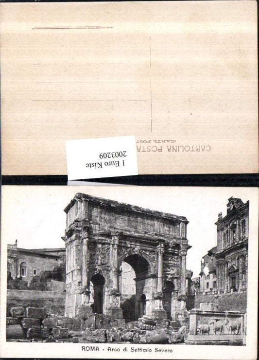 2003209,Roma Rom Arco di Settimio Severo Bogen