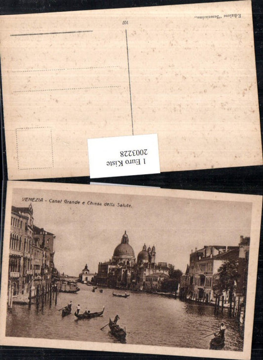 2003228,Venezia Venedig Canal Grande e Chiesa della Salute