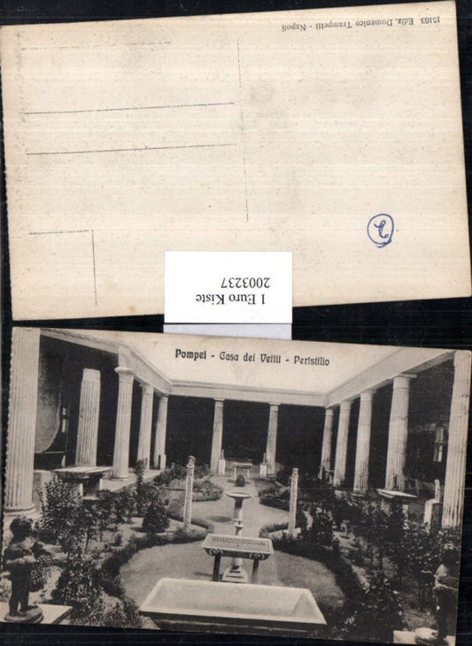 2003237,Pompei Casa die Vettii Peristilio