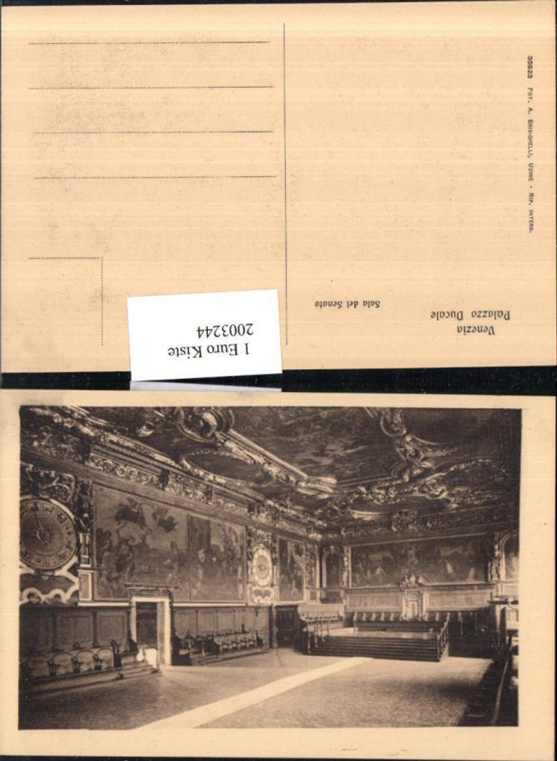 2003244,Venezia Venedig Palazzo Ducalo Sala del Senato Saal Innenansicht