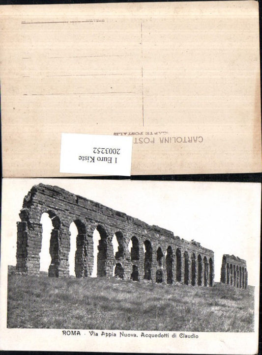 2003252,Roma Rom Via Appia Nuova Acquedotti di Claudio