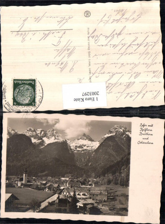 2003297,Lofer Totale m. Reifhorn Breithorn u. Ochsenhorn