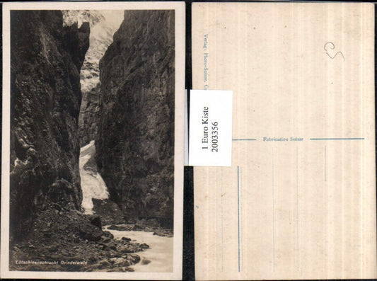 2003356,Lütschinenschlucht Schlucht b. Grindelwald Partie