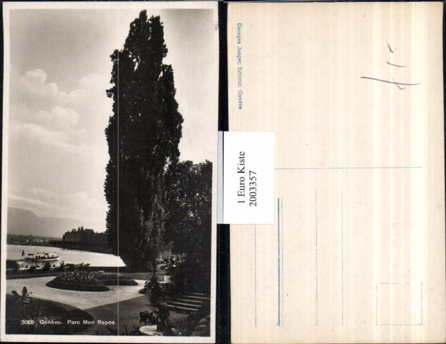 2003357,Geneve Genf Parc Mon Repos Partie