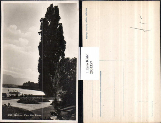 2003357,Geneve Genf Parc Mon Repos Partie
