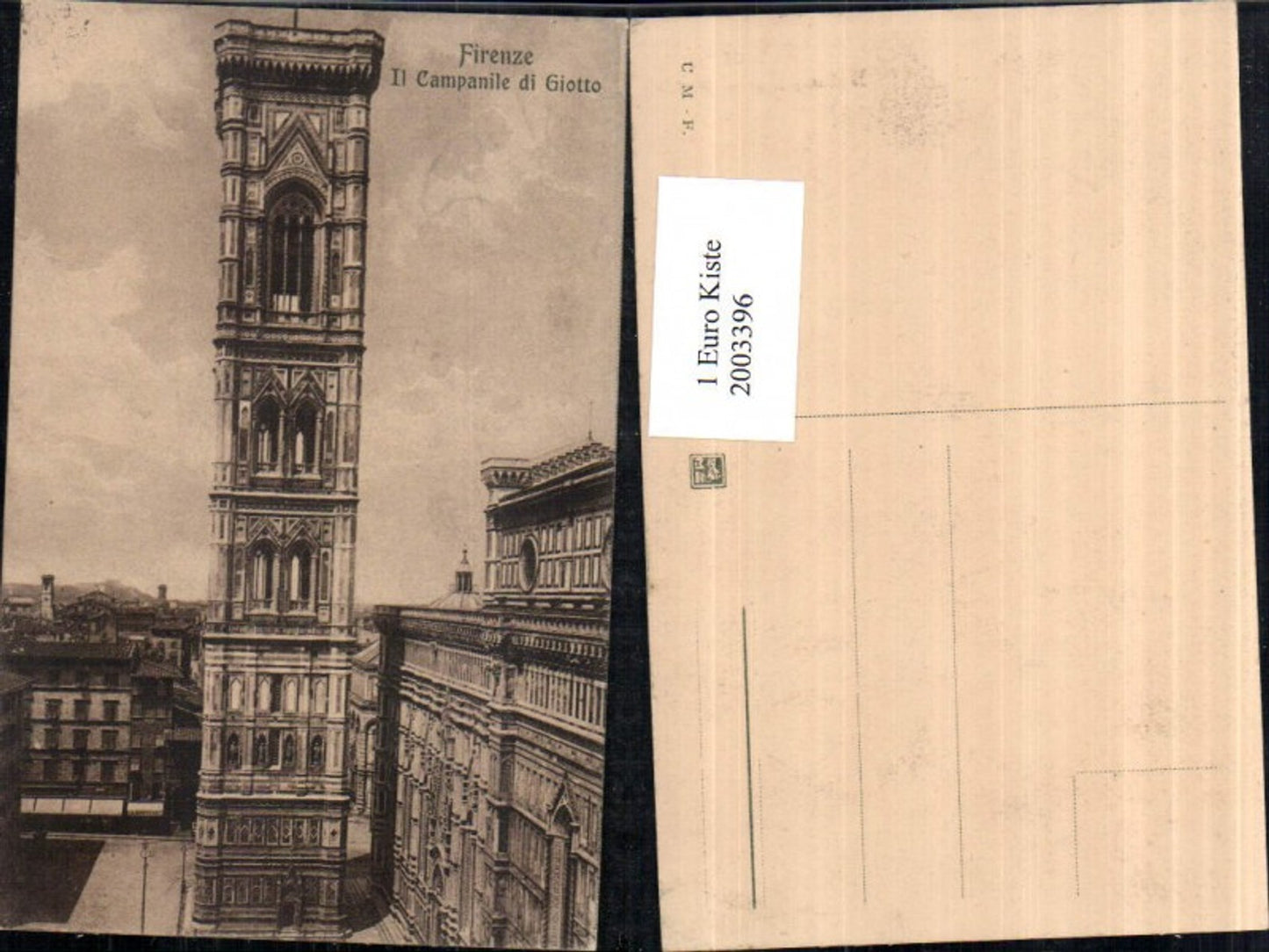 2003396,Firenze Il Campanile di Giotto Turm