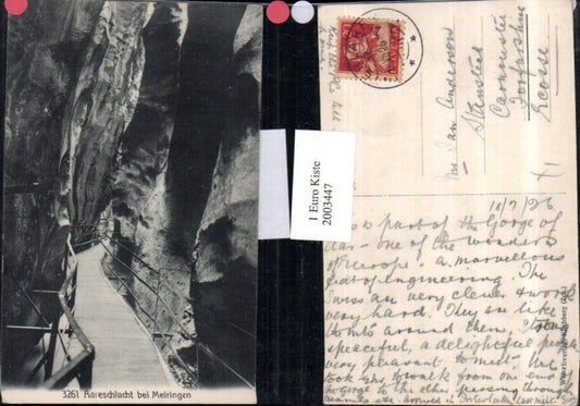 2003447,Aareschlucht b. Meiringen Partie