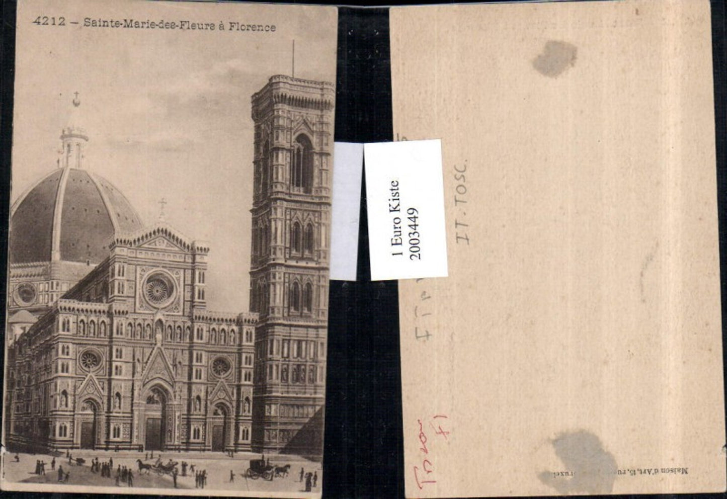 2003449,Sainte Marie des Fleures a Florence Florenz Kirche