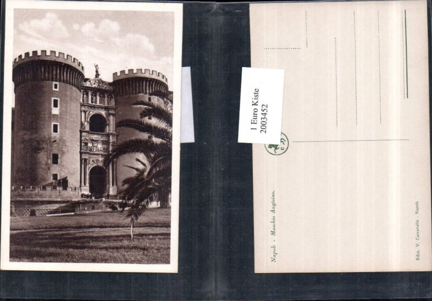 2003452,Napoli Neapel Maschio Angioino Burg