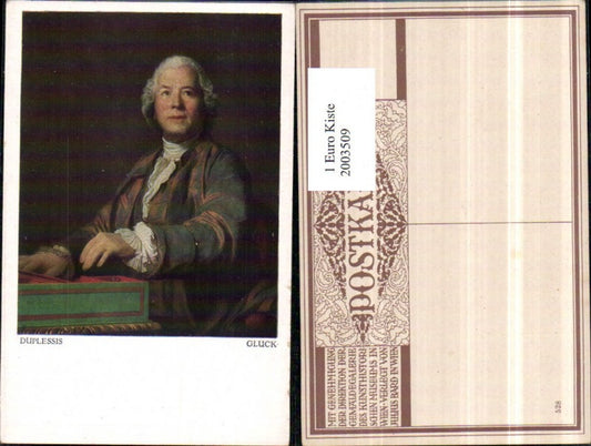 2003509,Künstler AK Duplessis Gluck Mann Portrait